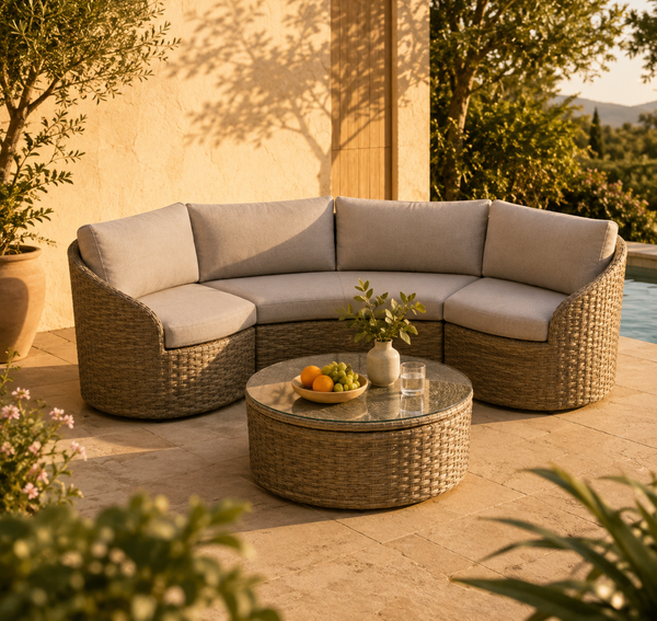 Set Divano Curvo